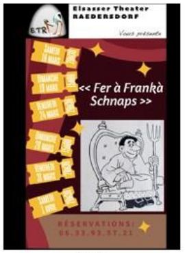 Affiche Fer à Frankà Schnaps